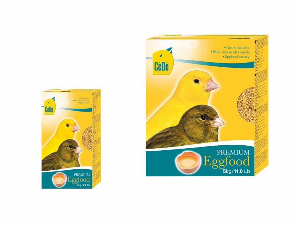 Hrana pasari | CeDe Hrana din oua pentru canari | galben | 1kg