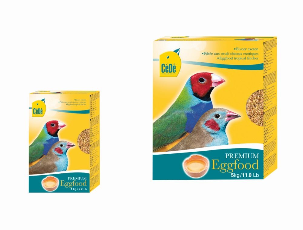 Hrana pasari | CeDe Hrana din oua pentru Fringilide | TROPICAL FINCHES |1 KG