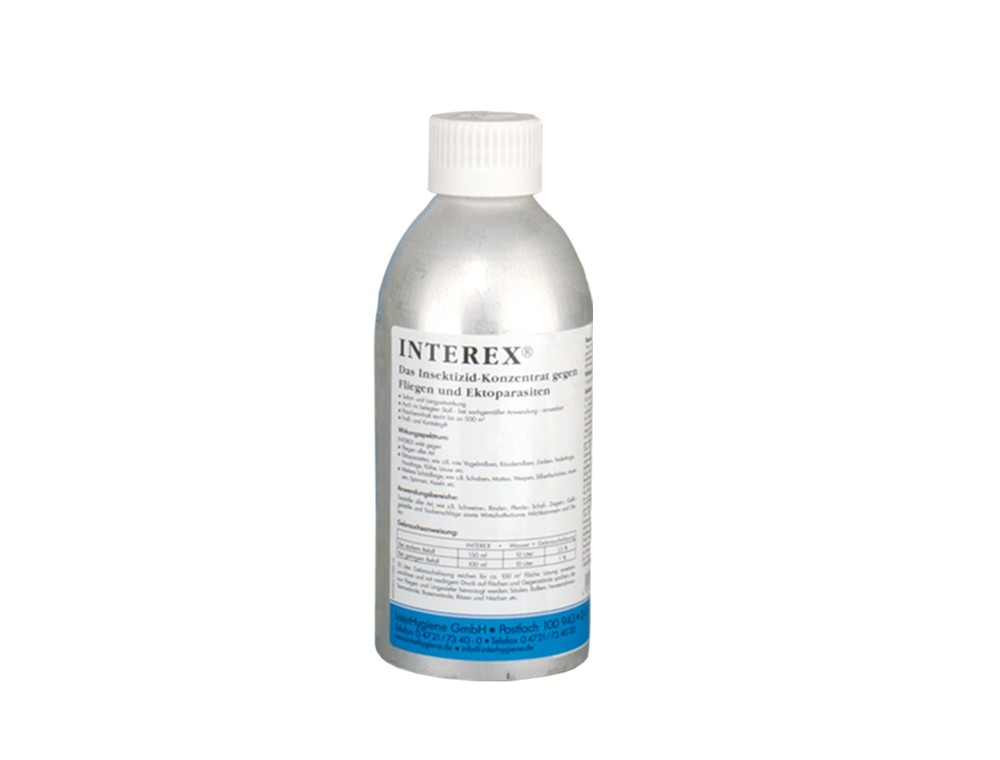 Articole igiena pasari | Concentrat "INTEREX" | paraziti si muste | 250 ML