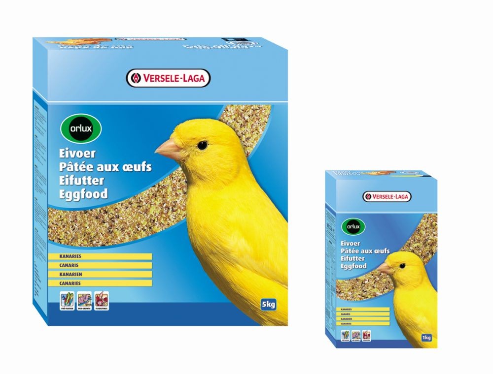 Hrana pasari | Hrana din oua pentru canari galbeni "ORLUX EGGFOOD DRY CANARIES YELLOW" | 1 KG