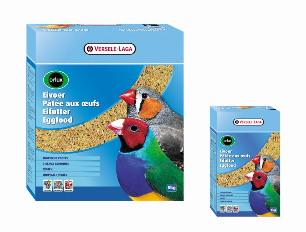 Hrana pasari | Hrana din oua pentru pasari exotice "ORLUX EGGFOOD TROPICAL FINCHES" | 1 KG