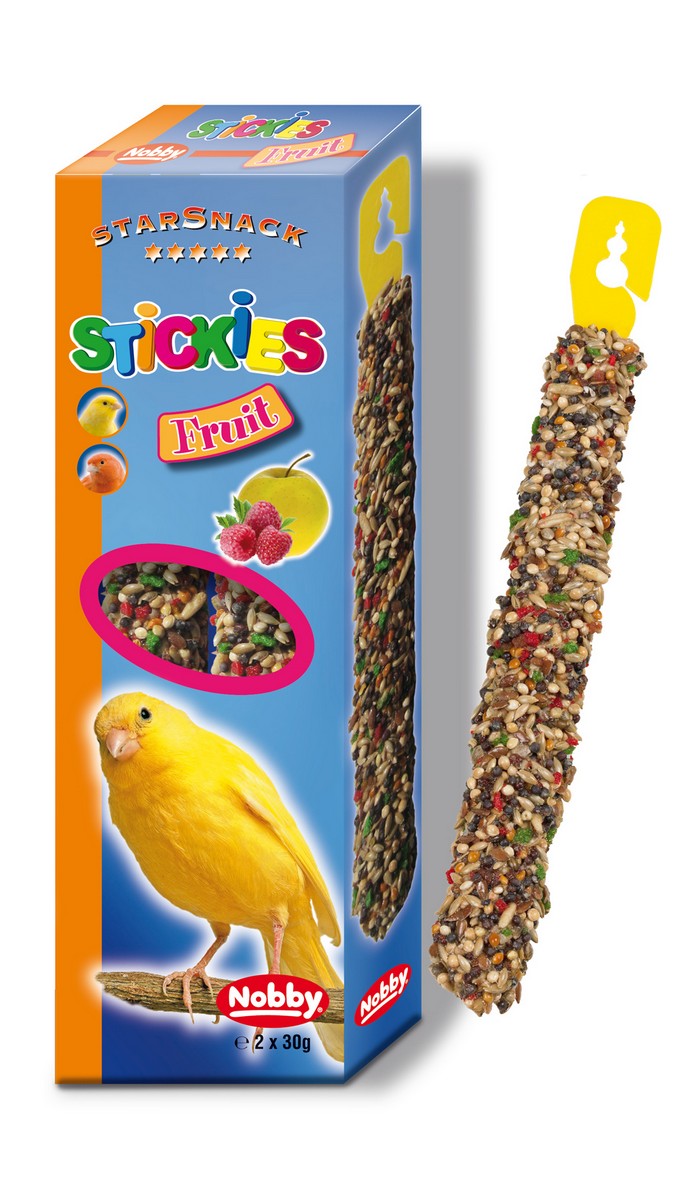 STICKIES CANARIES FRUIT, 2 X 30 G