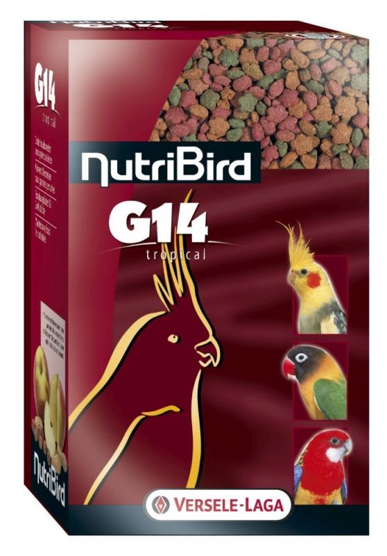 Hrana pasari | Hrana pentru papagali mari "NUTRIBIRD G14 TROPICAL" | 1 KG