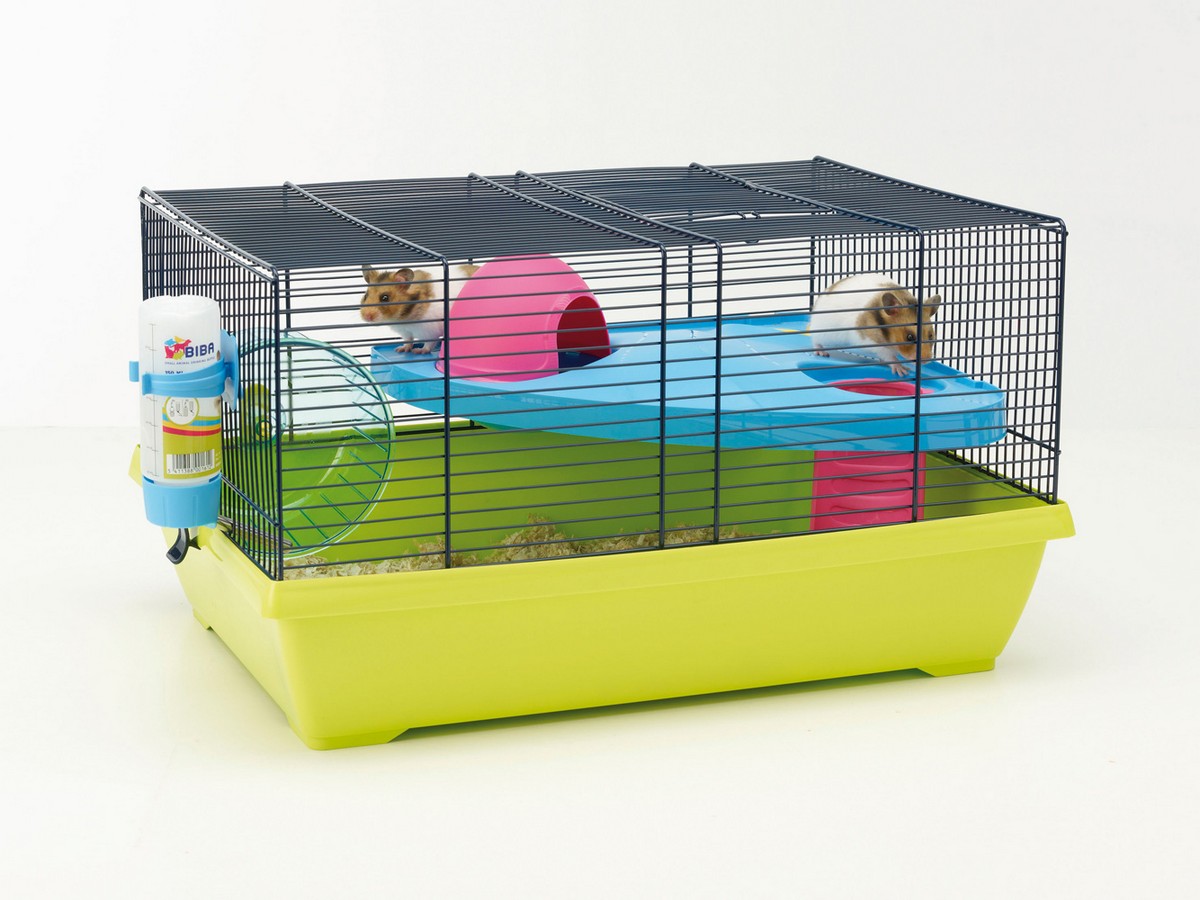 Accesorii rozatoare | Cusca pentru HAMSTER "PEGGY" | SET 2buc. | 50 X 36 X 28 CM