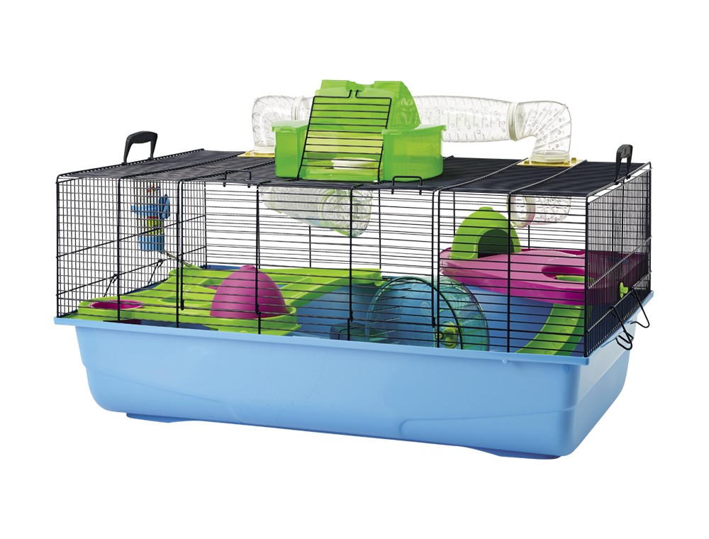 Accesorii rozatoare | Cusca pentru HAMSTER "HEAVEN METRO" | 80 X 50 X 50 CM