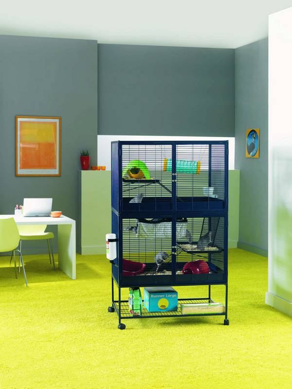 SUPER DE LUXE CAGE FOR SMALL ANIMALS  95 X 67 X 159 CM