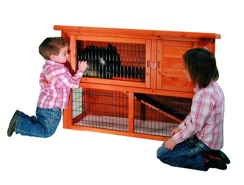 SMALL ANIMAL HUTCH "KENTUCKY TERRA"  111,5 X 45,0 X 78,0