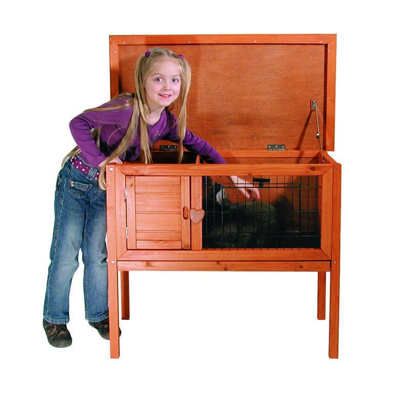 SMALL ANIMAL HUTCH "KANSAS TERRA"  87 X 45 X 70 CM