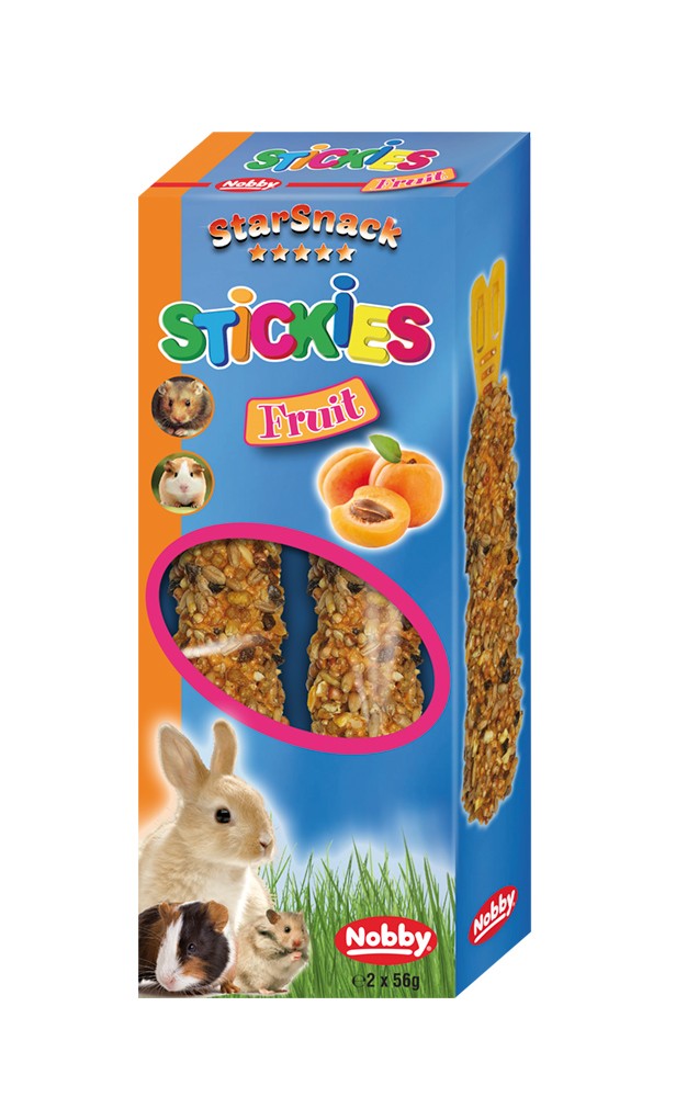 STICKIES FRUIT, 2 X 56 G