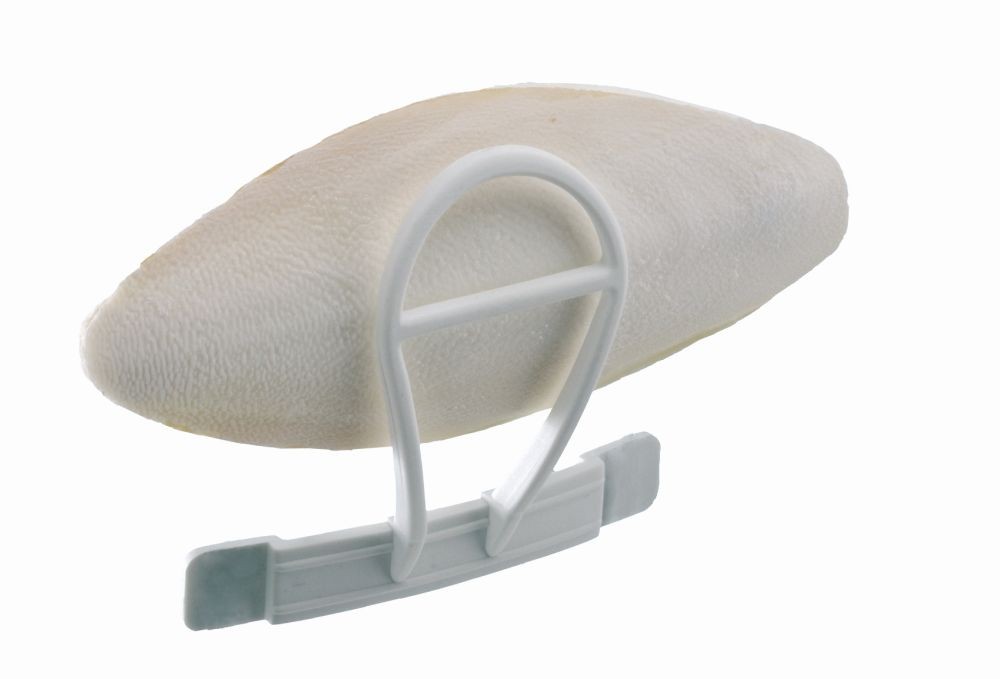 Accesorii pasari | Suport din plastic pentru os de sepie | alb