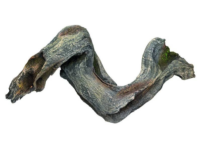 Accesorii pesti | Ornament pentru acvariu | "WOOD" | L 32,6 X W16,7 X H11,8 CM