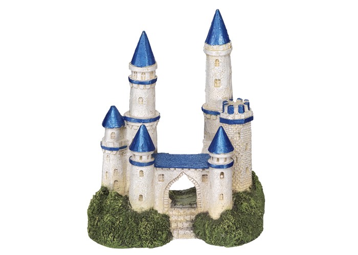 Accesorii pesti | Ornament pentru acvariu | "CASTLE" | L11,9 X W7,9 X H14 CM