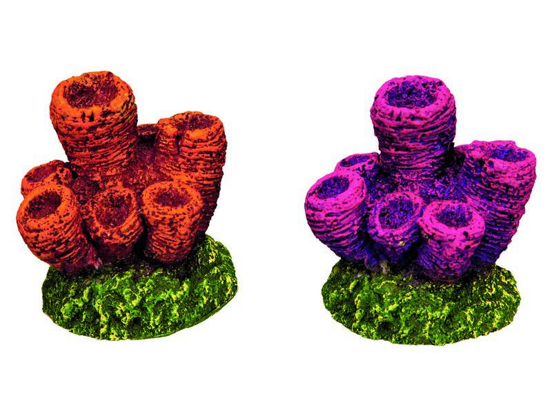 Accesorii pesti | Ornament pentru acvariu | "CORAL STONES" | asortate | L4,5 X W3,5 X H