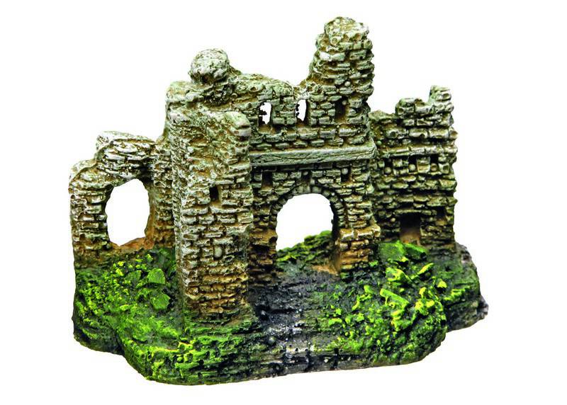 Accesorii pesti | Ornament pentru acvariu | "CASTLES" | asortate | 8-10 CM | 6 buc.