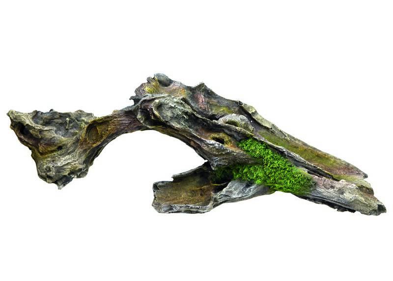 Accesorii pesti | Ornament pentru acvariu | "WOOD" | L38 X W12,5 X H12,5 CM
