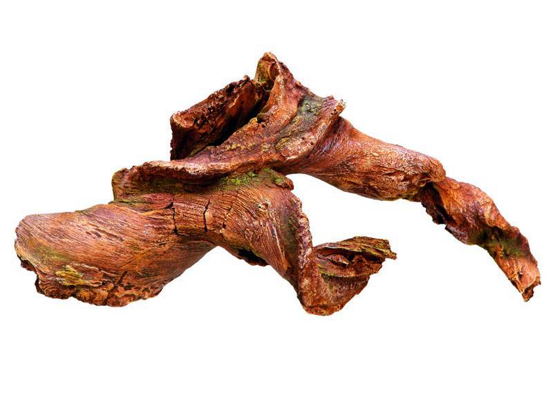 Accesorii pesti | Ornament pentru acvariu | "WOOD" | L 34 X W15 X H16,5 CM