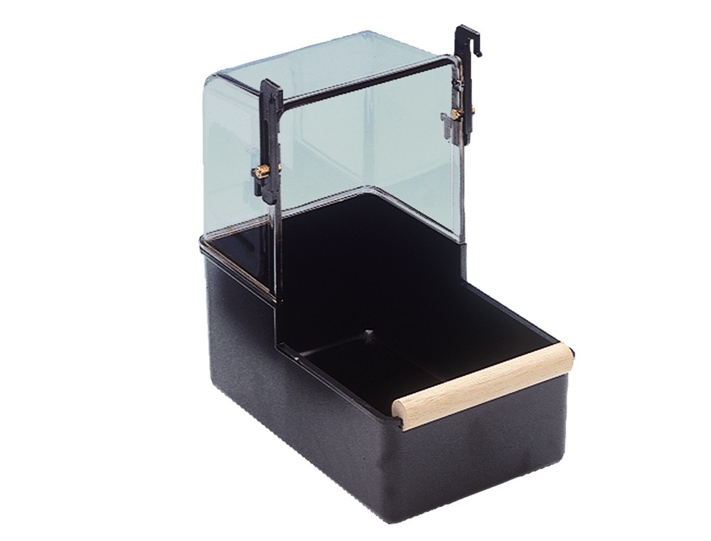 PARROT BATH,BROWN L X W X H: 22,5 X 14,5 X 23,0 CM