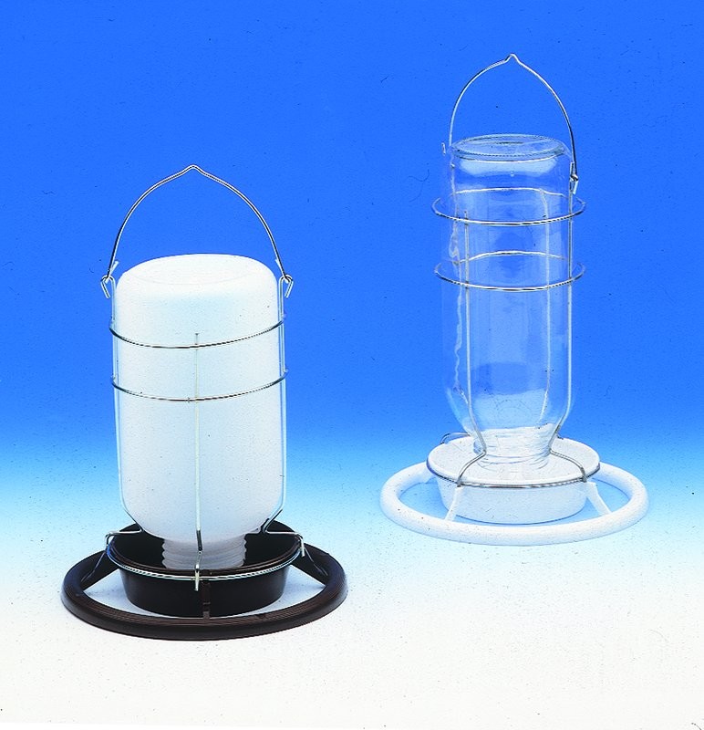 Adapatori pasari | Adapatoare pentru pasari "OMNIA-WATERING PLACE" | sticla | 1 LTR.