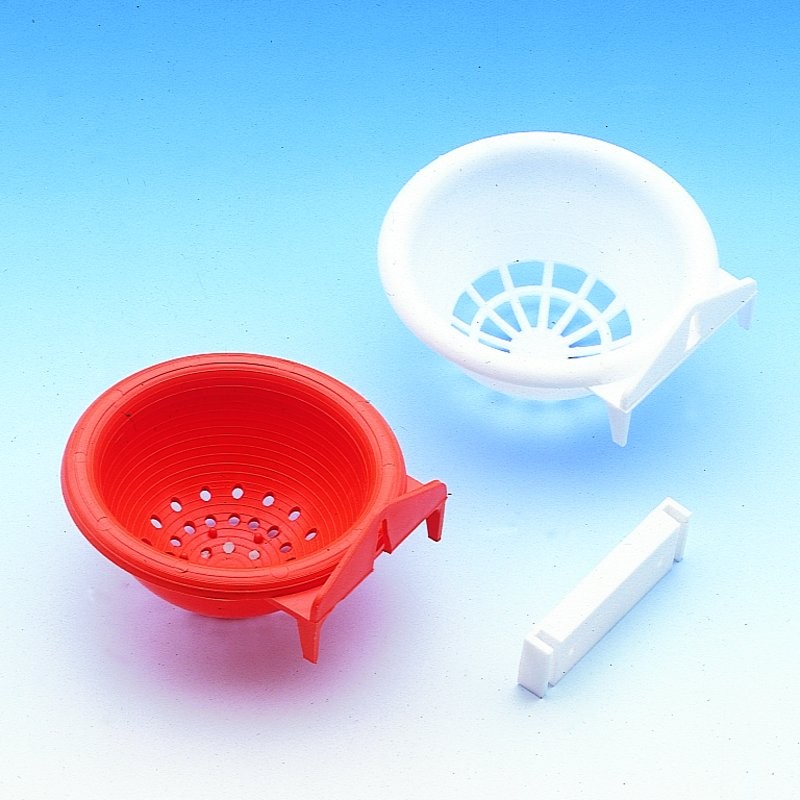 PLASTIC CLAMP NEST,WHITE ? 10 CM