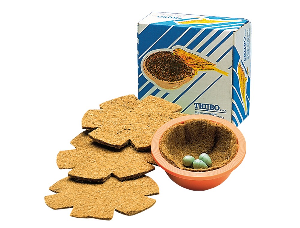 THIJBO NEST INLAY FOR CANARIES, 10 PCS