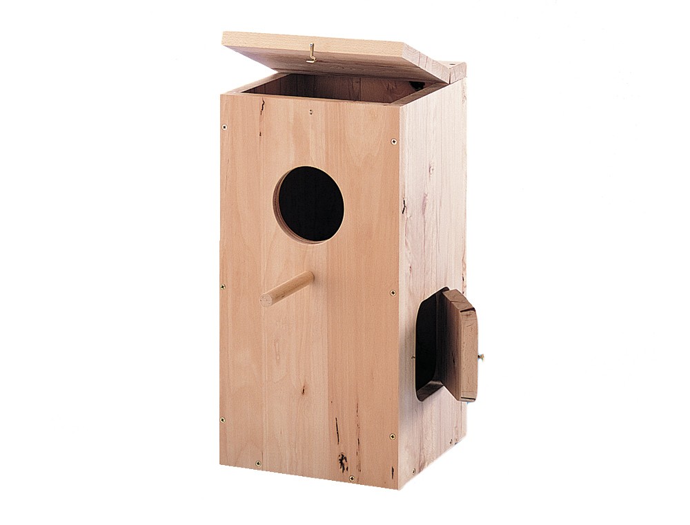 PARROT-NESTING BOX, 30 X 30 X 61 CM