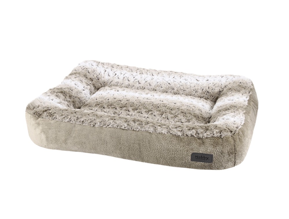 Patut pentru caini | Comfort  "LONA" | bej | l x w x h: 70 x 50 x 11 cm