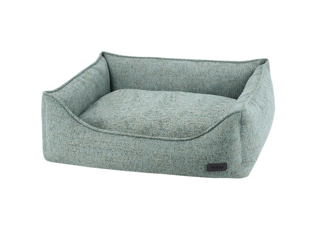 Patut pentru caini Comfort  "NEVIS", verde, l x w x h: 75 x 60 x 23 cm