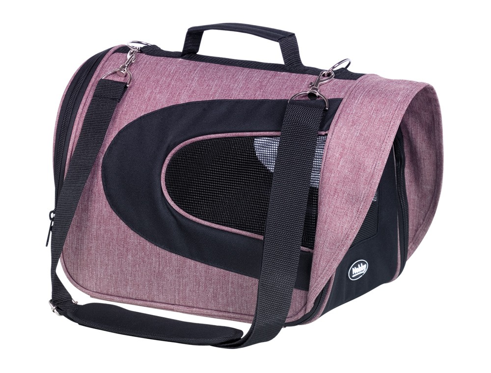 Geanta transport  pentru caini |  "KANDO" | S: 34 x 23 x 24 cm | dusty pink