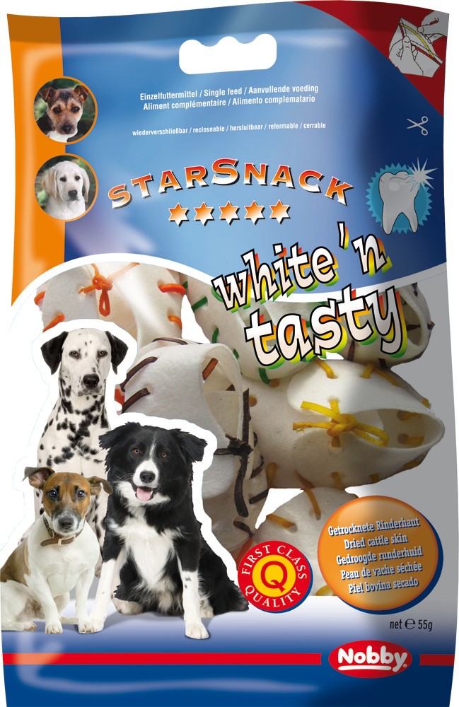 WHITE?N TASTY SHOES COLOURED. 7.5 CM. 55 G. 5 PCS..