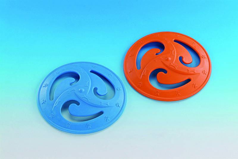 RUBBER FRISBEE  18 CM