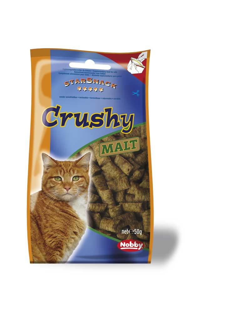 Recompense pisici | Recompensa pentru pisici CRUSHY MALT | 50 G