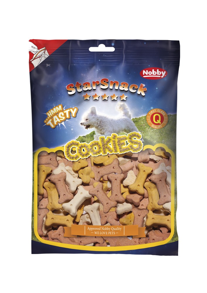 STARSNACK "COOKIES BONES", 500 G