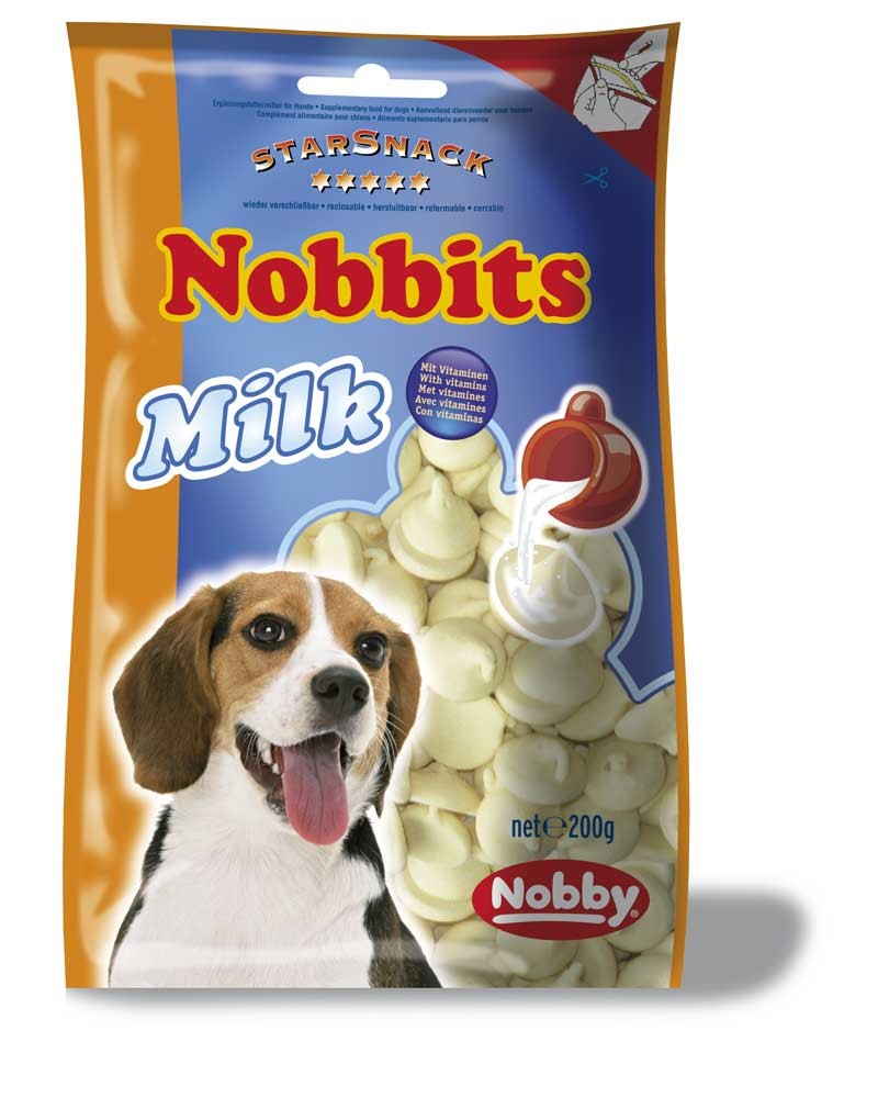 Recompense caini | Recompense pentru caini "NOBBITS MILK" | 200 G