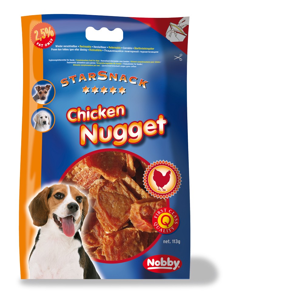 STARSNACK "CHICKEN NUGGET", 113 G