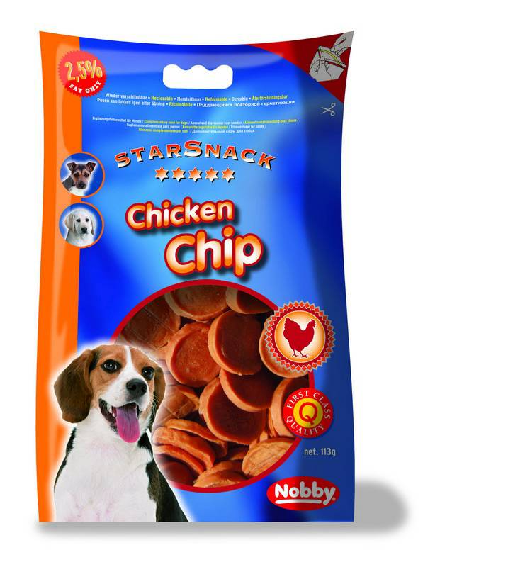 STARSNACK "CHICKEN CHIP"  113 G