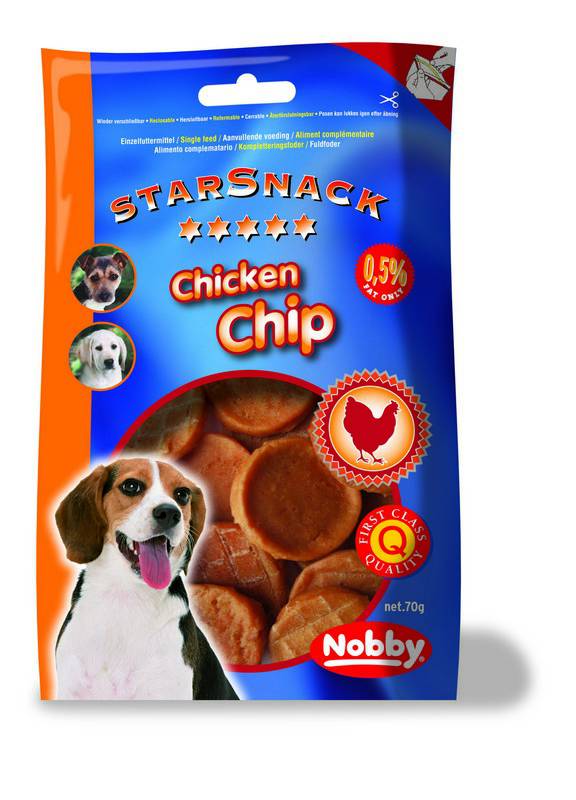 STARSNACK CHICKEN CHIP 70 G