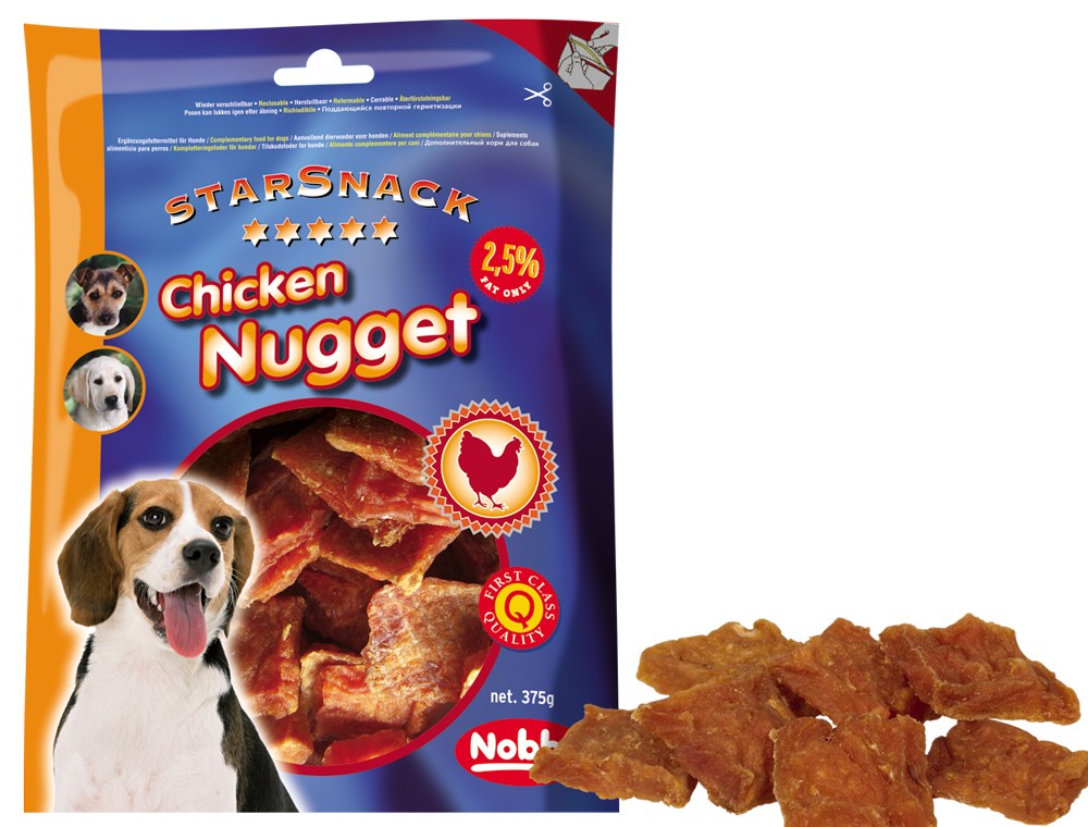 STARSNACK "CHICKEN NUGGET", 375 G