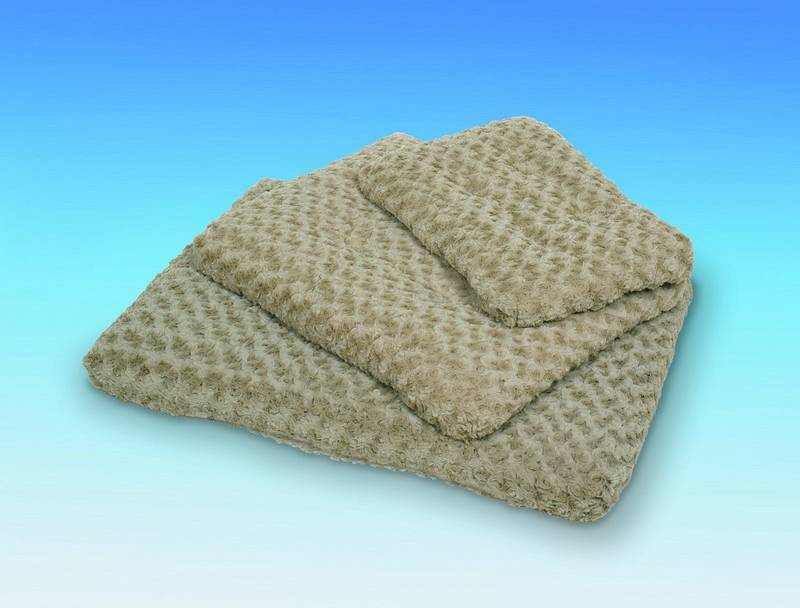 PLUSHMAT FOR TRANSPORT CAGE,CAMEL L X W X H: 48 X 31 CM