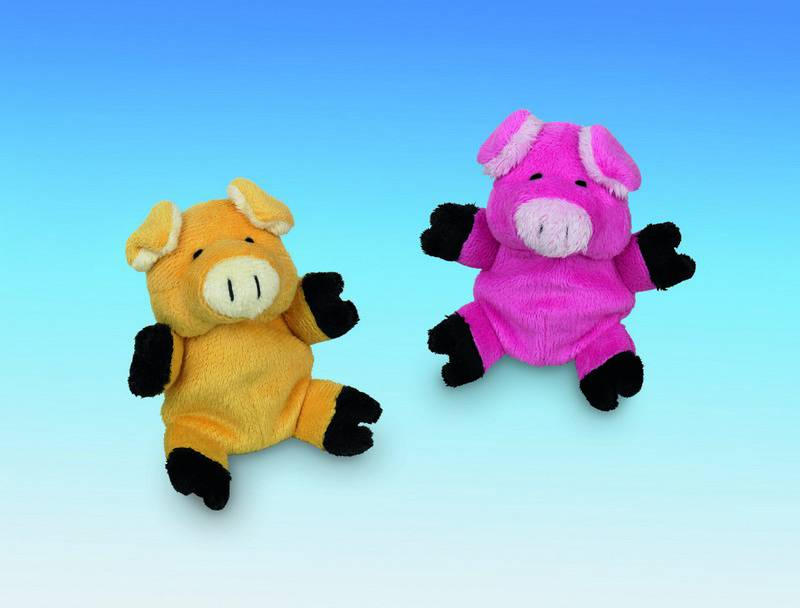 PLUSH PIG,ASSORTED 8,5 CM