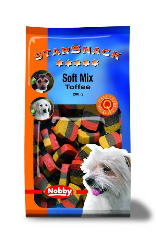 STARSNACK" SOFT MIX TOFFEE", BAG; 200 G