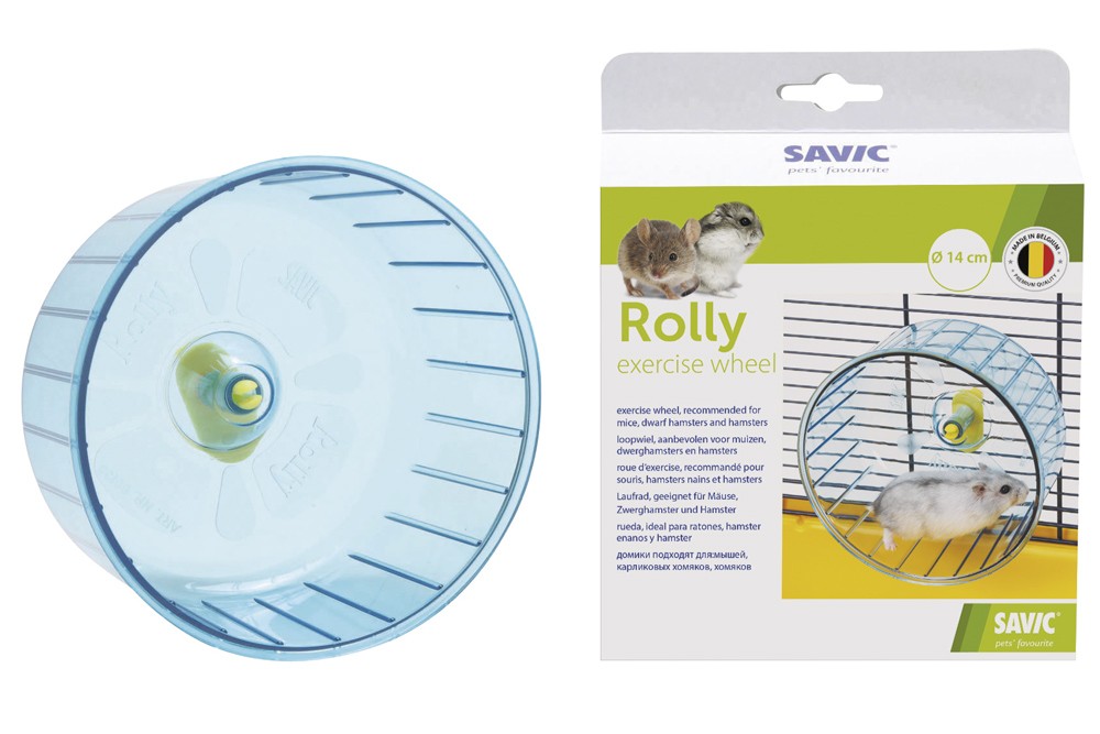 Jucarii rozatoare | Rola/Roata pentru HAMSTER "ROLLY WHEEL" | Ø 14 CM