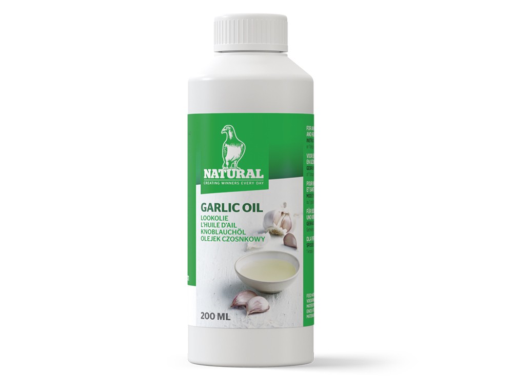 Vitamine pasari | Ulei natural de usturoi pentru pasari | 150 ML
